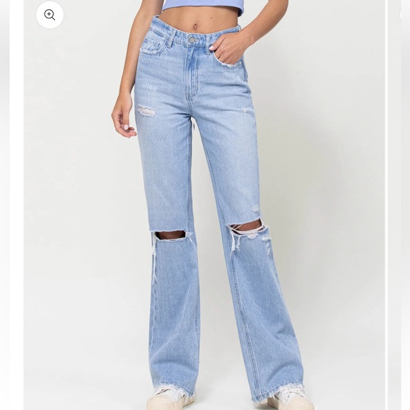 Western Promise - Super High Rise 90's Vintage Flare Jeans size 29 - Picture 5 of 10